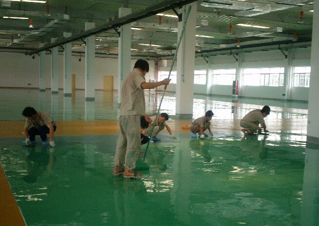 停车场地坪